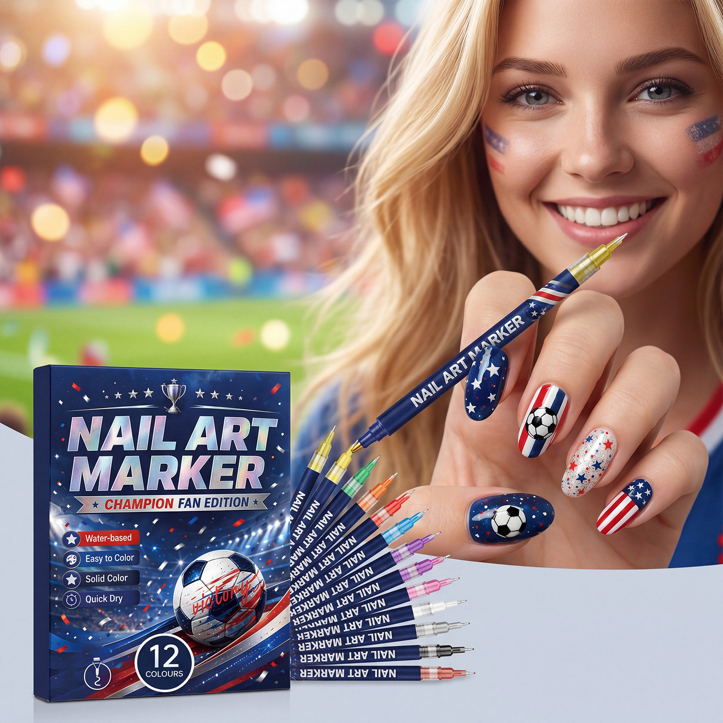 Cheer at Your Fingertips · Wear Your Colors