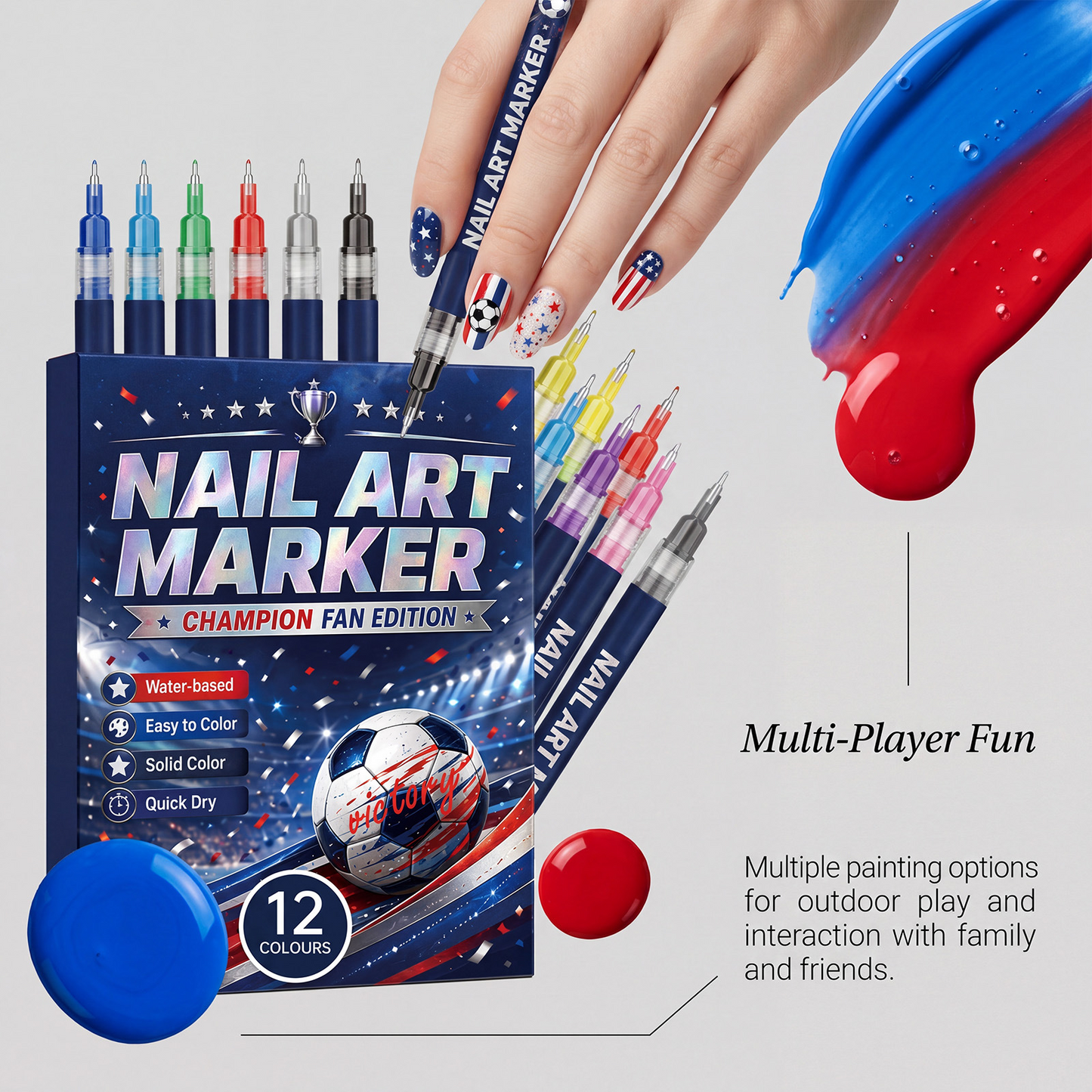 Cheer at Your Fingertips · Wear Your Colors